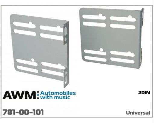Крепежные уши для установки 2 DIN магнитол универсальные AWM 781-00-101