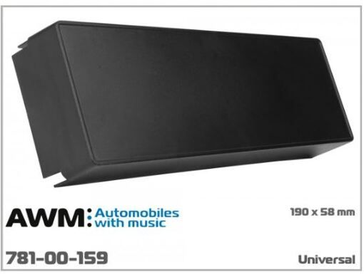 Рамка декоративная универсальная для магнитолы AWM 781-00-159 1 DIN