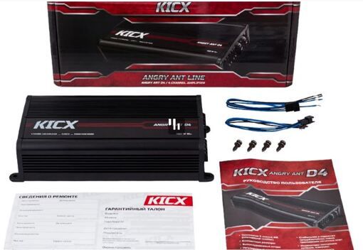 Підсилювач Kicx ANGRY ANT D4