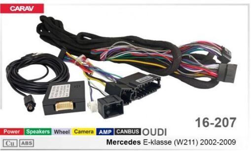 Переходник для магнитол 9&quot;, 10.1&quot; Carav 16-207 Mercedes E-klasse