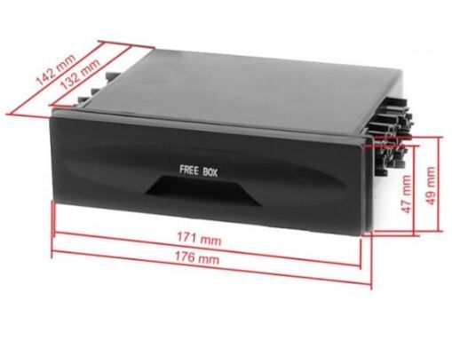 Универсальный карман 1-DIN Carav 11-907