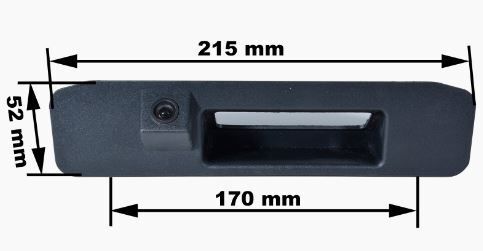Камера заднього огляду в ручку багажника Prime-X TR-13W Mercedes 1080P AHD/CVBS