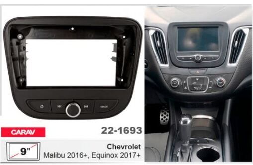 Рамка перехідна Carav 22-1693 Chevrolet Malibu, Equinox