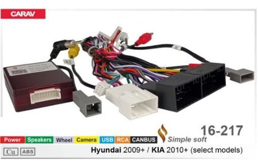 Перехідник для магнітол 9&quot;, 10.1&quot; Carav 16-217 Hyundai, KIA