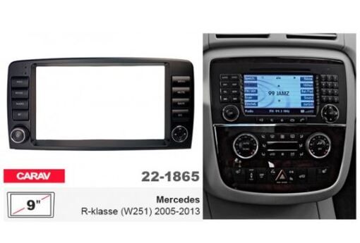 Рамка переходная Carav 22-1865 Mercedes R-klasse
