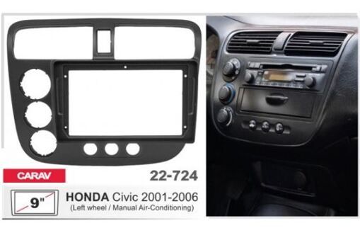Рамка перехідна Carav 22-724 Honda Civic