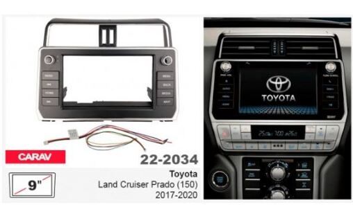 Рамка переходная Carav 22-2034 Toyota Land Cruiser Prado
