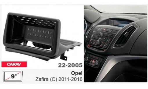 Рамка переходная Carav 22-2005 Opel Zafira (C)