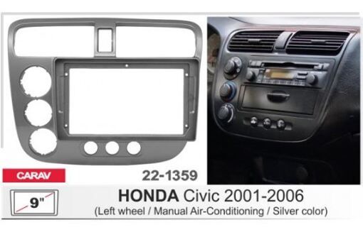 Рамка перехідна Carav 22-1359 Honda Civic