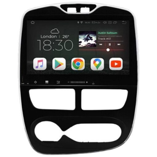 Штатная магнитола Gazer CM5509-KR0 Renault Captur, Clio (2011-2015)