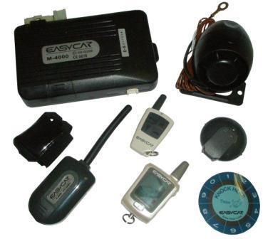 Автосигналізація Easycar E402AS-1B/Ivory (сірий)