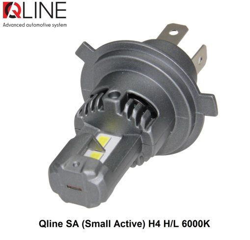 Лампы светодиодные Qline SA (Small Active) H4 H/L 6000K (1шт) УЦЕНКА