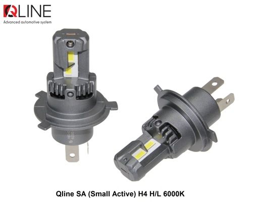 Світлодіодні лампи Qline SA (Small Active) H4 H/L 6000K (2шт)