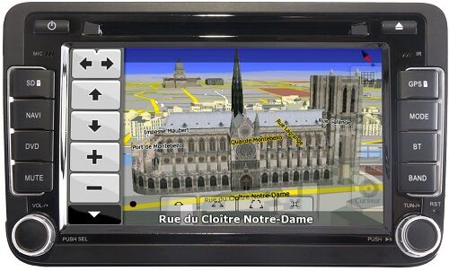 Штатная магнитола nTray 7166 New VW Passat B6, Golf, Touran, Tiguan, Polo, Jetta