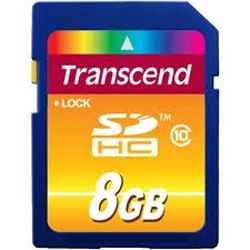 Карта пам'яті Transcend SDHC 8 GB Class 10