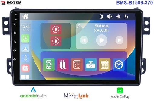 Штатна магнітола Baxster BMS-B1509-370 Opel Agila 08-14, Suzuki Splash, Ritz 08-12