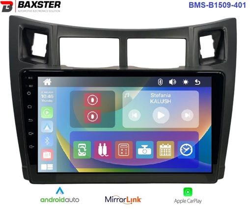 Штатна магнітола Baxster BMS-B1509-401 Toyota Yaris, Vitz, Platz 05-10