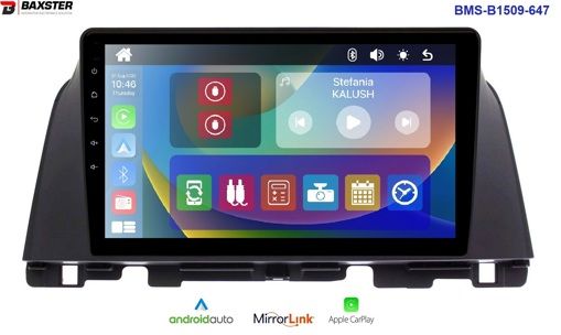 Штатна магнітола Baxster ВМS-B1510-647 KIA Optima (JF) / K5 15-19