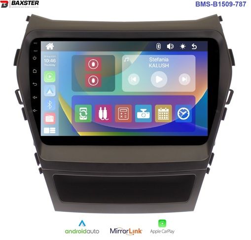 Штатна магнітола Baxster BMS-B1509-787 Hyundai iX-45, Santa Fe 12-19