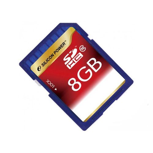 Карта памяти Silicon Power SD 8 GB class 10