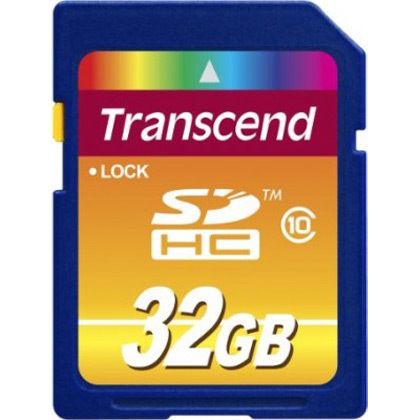 Карта пам'яті Transcend SDHC 32 GB Class 10