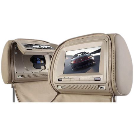 Комплект мониторов-подголовников с чехлом Clayton SM-860HD BE