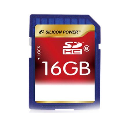 Карта пам'яті Silicon Power SDHC 16 GB class 6