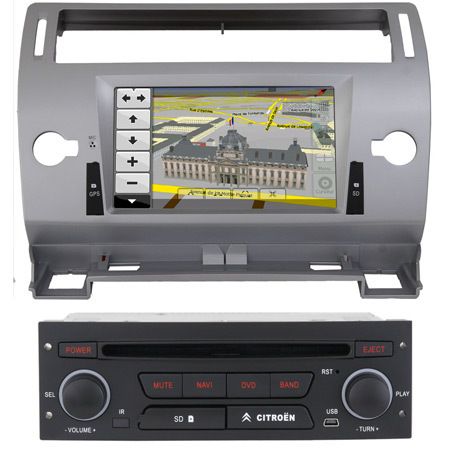 Штатная магнитола nTray 7637 Citroen C4 (Навител)