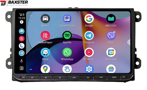 Штатна магнітола Baxster TS-912 VW universal 3/32