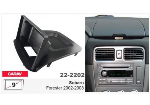 Рамка перехідна Carav 22-2202 Subaru Forester