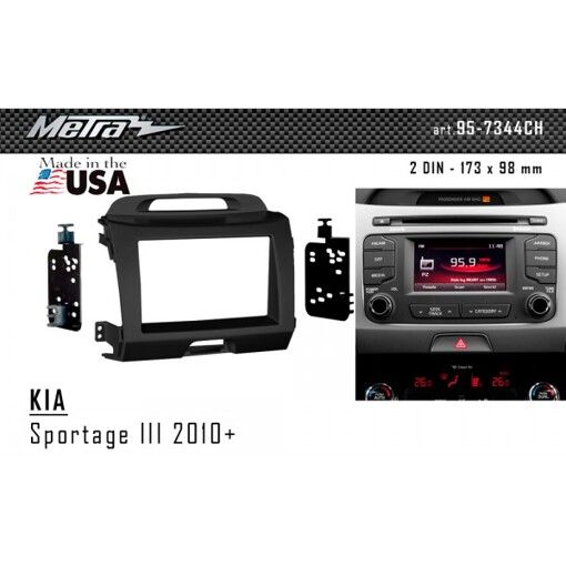 Рамка переходная Metra 95-7344CH KIA Sportage