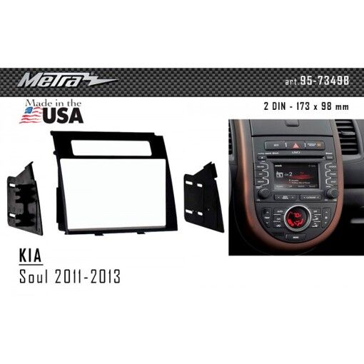 Рамка переходная Metra 95-7349B KIA Soul