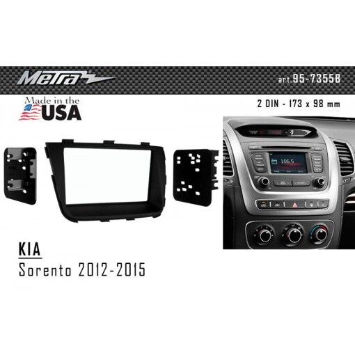 Рамка переходная Metra 95-7355B KIA Sorento
