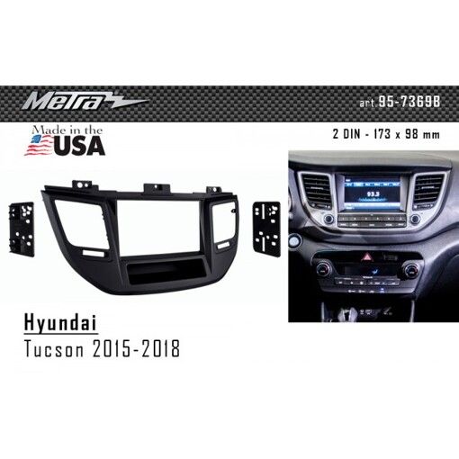 Рамка переходная Metra 95-7369B Hyundai Tucson Metra