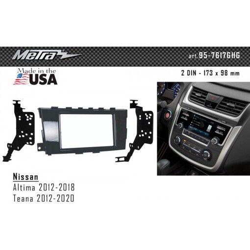 Рамка переходная Metra 95-7617GHG Nissan Teana, Altima