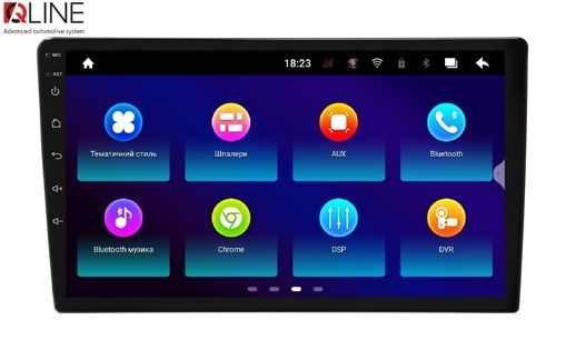 Мультимедійний центр Qline AMR-106128Р11PRO Android 10 6/128 10''