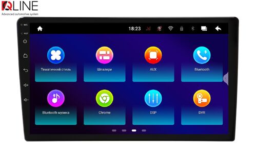 Мультимедійний центр Qline AMR-96128P11PRO Android 10 6/128 9''