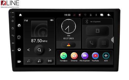 Мультимедійний центр Qline AMR-96128P11PRO Android 10 6/128 9''