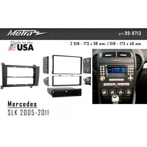 Рамка перехідна Metra 99-8713 Mercedes SLK