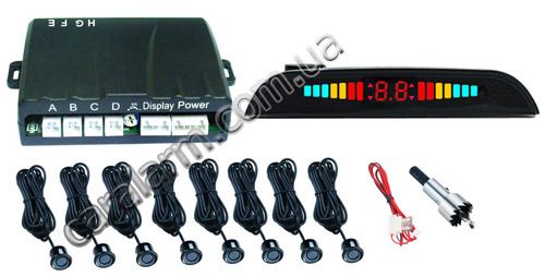 Парктроник iDial ID-069-8 серый