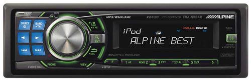 CD/MP3-ресивер Alpine CDA-9884R