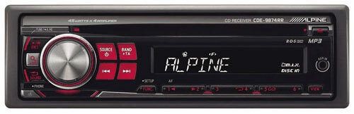 CD/MP3-ресивер Alpine CDE-9874RR