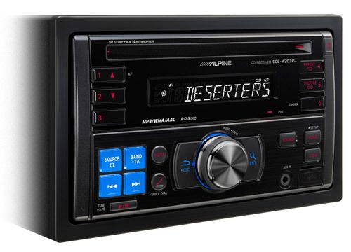 2-DIN CD/MP3-ресивер Alpine CDE-W203Ri