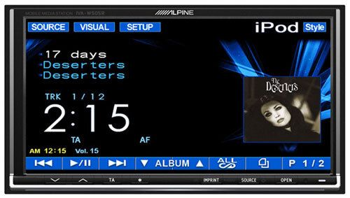 2-DIN DVD Монитор Alpine IVA-W505R