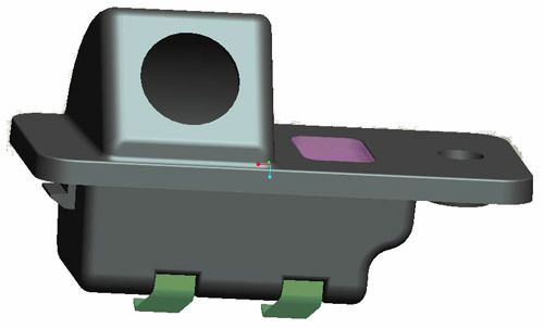 Камера заднього виду CRVC Intergral Audi A6L/A4/Q7/S5