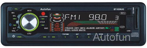 CD/MP3-ресивер Autofun BT-539UG