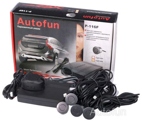 Парктронік Autofun P-116F (4 датчики)