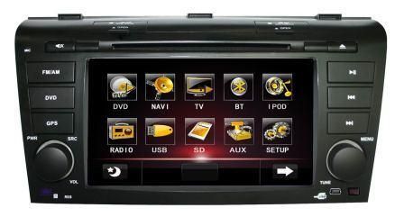 Штатная магнитола Globex GU-5668 Mazda 3