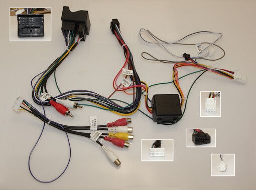 Рамка перехідна з проводкою CraftAudio B-009N BMW mini cooper 11-15 9&quot;
