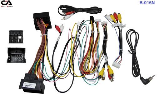 Рамка перехідна з проводкою CraftAudio B-016N BMW 3 series 13-16 9&quot;